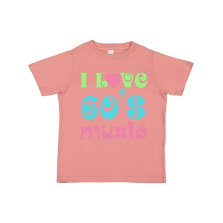 

Inktastic I Love 60 s Music Gift Toddler Boy or Toddler Girl T-Shirt