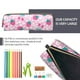 thumbnail image 5 of Fotbe Cherry Strawberry Estuche para Lápices de Cuero con Estampado, Estuche con Cremallera Resistente, Organizador Compacto y Elegante para Papelería, 5 of 7