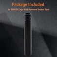 thumbnail image 7 of 3/4" Truck Cage Bolt Socket Tool Compatible with Truck Air Brakes with 800921 Cage Bolt, 1/2" Drive, 7 of 7