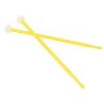 thumbnail image 4 of Drums Mallets Accessory,  Hand Feel Portable Even Percussion Drum Mallet Set  For Playing Yellow, 4 of 8