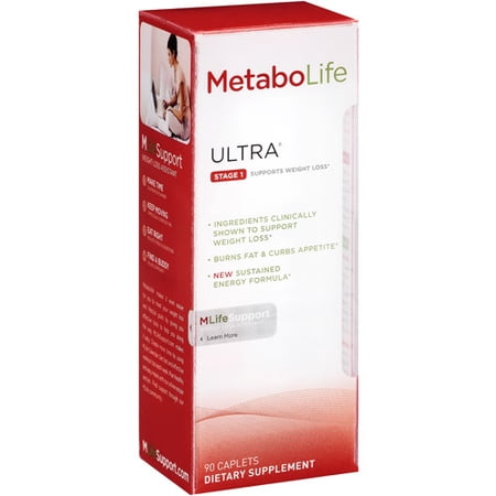 Metabolife MetaboLife Ultra Weight Loss Support, 90 ea