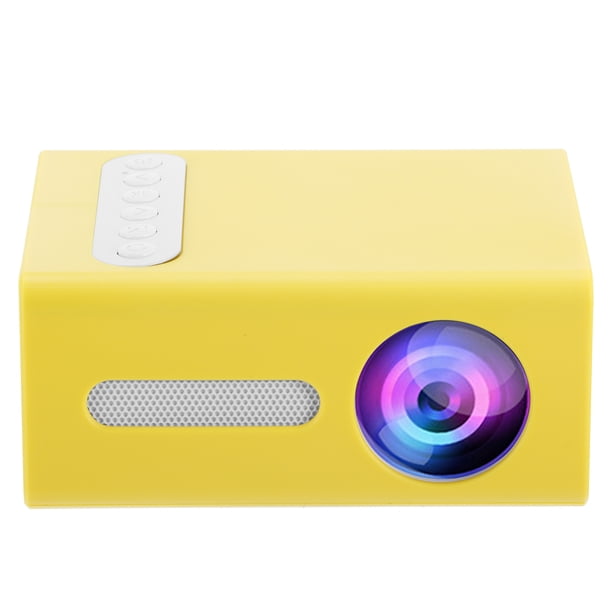 T300 1080P Led Mini Proyector Proyector De Video Portátil Proyector De Películas Para El Hogar Con Buena De Sonido Interfaz Múltiple Para Viajes En El Patio Del Hogar Inevent EL014374-01
