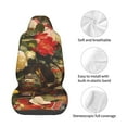 thumbnail image 4 of Yiaed Elegant Still Life Roses Print Car Seat Covers,Universal Auto Seats Protector Fits for Car,SUV Sedan,Truck,Automotive Seat Covers & Accessories, 4 of 5