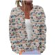 thumbnail image 2 of Cárdigan de mujer, cárdigan de manga larga, ahuecado, color sólido, chaqueta informal, parte superior de poliéster para mujer, 2 of 6