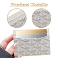 thumbnail image 3 of Large and small cowhide elegant card holder small style card holder fashionable, 3 of 5