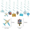 thumbnail image 2 of WSNIJFU Travel Themed Party Decorations, 16 Pieces, 2 of 6