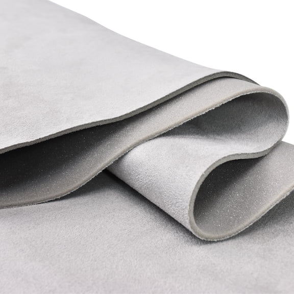 Hex Autoparts 108" x 60" 3 Yards Headliner Fabric Foam Backed Material Replace Sagging Upholstery Gray Suede Roo Headliner for Automotive/Home DIY Repair Replacement 60inch Width