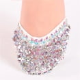 thumbnail image 5 of Haff-sole Belly Dance Shoes With Sequins Rhinestones For Ballet/Latin/Dancing Shiny Dancing Foot-Thongs, 5 of 7