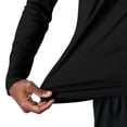 thumbnail image 3 of Elvqul Mens Tops Long Sleeve Sports Hooded Shirt Lightweight Pullover T-Shirt for Men, 3 of 5
