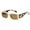 Cream Frame, variant on Fashion Thick Frame Square Sunglasses Retro Mens Women Hip Hop Shade Glasses