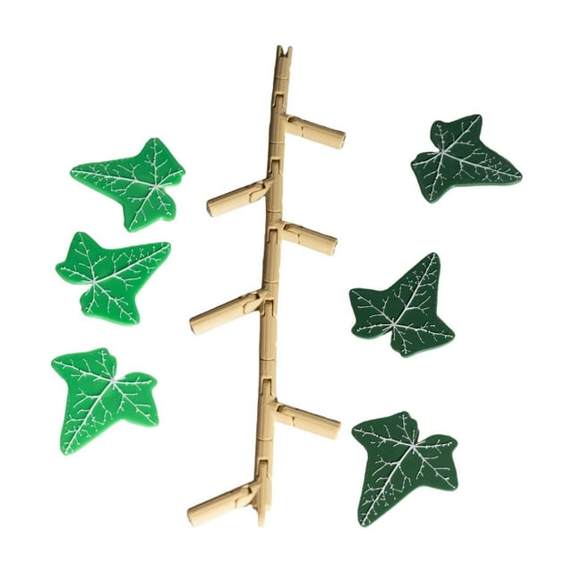 Imanes de nevera de hiedra, imanes de follaje DIY con vástago articulado para el hogar, cocina, imanes decorativos, imanes para nevera de plantas Estilo A