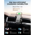 thumbnail image 3 of Cargador de coche inalámbrico y soporte para teléfono JOYMASS 15W para iPhone Samsung, 3 of 6