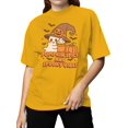 thumbnail image 2 of Pumpkin Spice and Spooky Vibes Women's T-shirt, 2 of 3