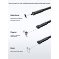 thumbnail image 2 of P270 Industrial Inspection Endoscope with 4.3" LCD Screen, 1080P HD 8mm IP67 Waterproof Camera, 10m Semi-Rigid Cable, Adjustable LED Lights, 2600mAh Rechargeable Battery (4H Runtime) – Ideal for, 2 of 7