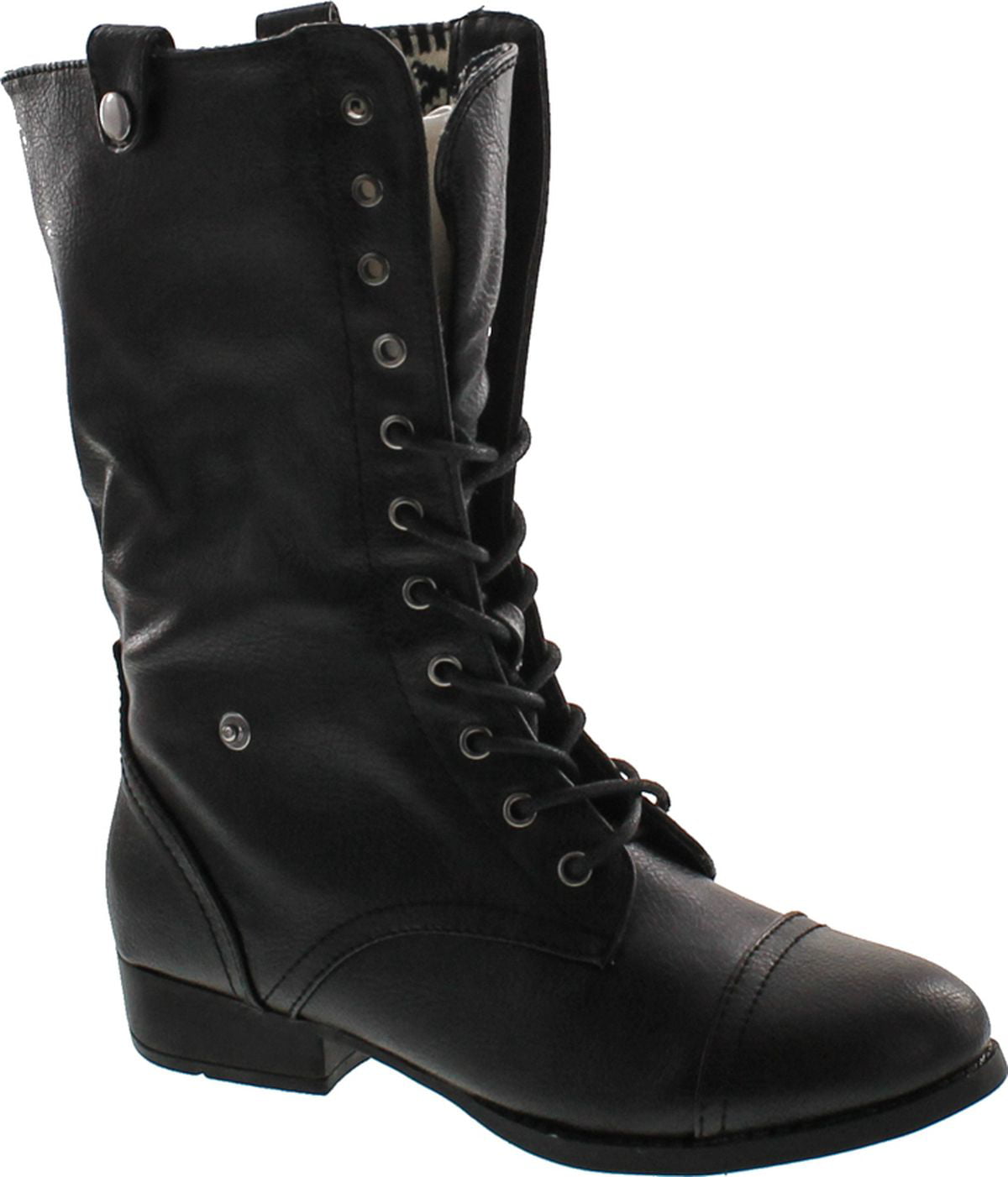 elegant combat boots