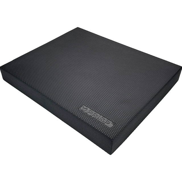 PRISP Large Foam Balance Pad - High-Density Stability Training Mat for Yoga, Fitness, Home Gym, Physical Therapy and Coordination Exercises; Workout Equipment, Balancing Board Knee Cushion