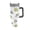 White-1, variant on Mega Cute Animals 40oz Car Ice Cup with Black Handle, Large Insulated Tumbler with Straw & Lid, Stainless Steel Travel Mug for Car Cup Holder, Cute Animal Pattern