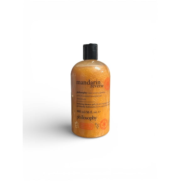 Philosophy Mandarin Reverie Hydrating Shower Gel 16 oz, Daily Body Cleanser