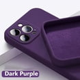 thumbnail image 3 of Funda de silicona líquida oficial de la serie 16 para iPhone 16, 15, 14, 11, 13, 12 Pro Max Plus, protección trasera a prueba de golpes, 3 of 5