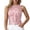 Pink, variant on Summer Tops,Fashion Sequin Camisole Sleeveless Glitter Rhinestone Spaghetti Strap Tank Top for Women Casual Party Wear