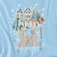 thumbnail image 2 of DC Comics T-Shirt Girls Do It Better Unisex Graphic Tee For Men & Women, 2 of 7