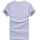 Mefallenssiah Men'S Short Sleeve Men Fashion Summer Printing Tees Shirt Short Sleeve T Shirt Casual Blouse top Gray - image 3 of 3