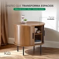 thumbnail image 4 of Buró Mesa De Noche Maple Vintage Minimalista Recámara MDF, 4 of 9