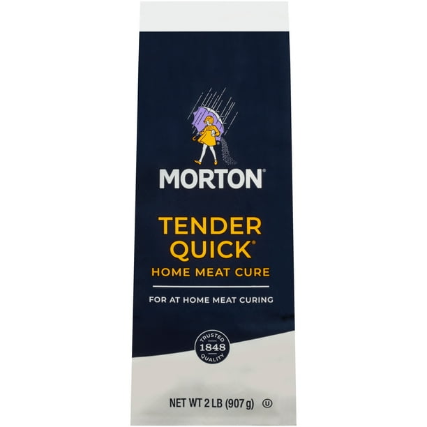 Morton Tender Quick, Home Meat Cure for Meat or Poultry, 2 lb. Bag