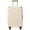 White+Green, variant on MAYEERTY 24" Expandable ABS Hard Shell Checked Luggage with TSA Lock Double Spinner Wheels Extra Storage Suitcase
