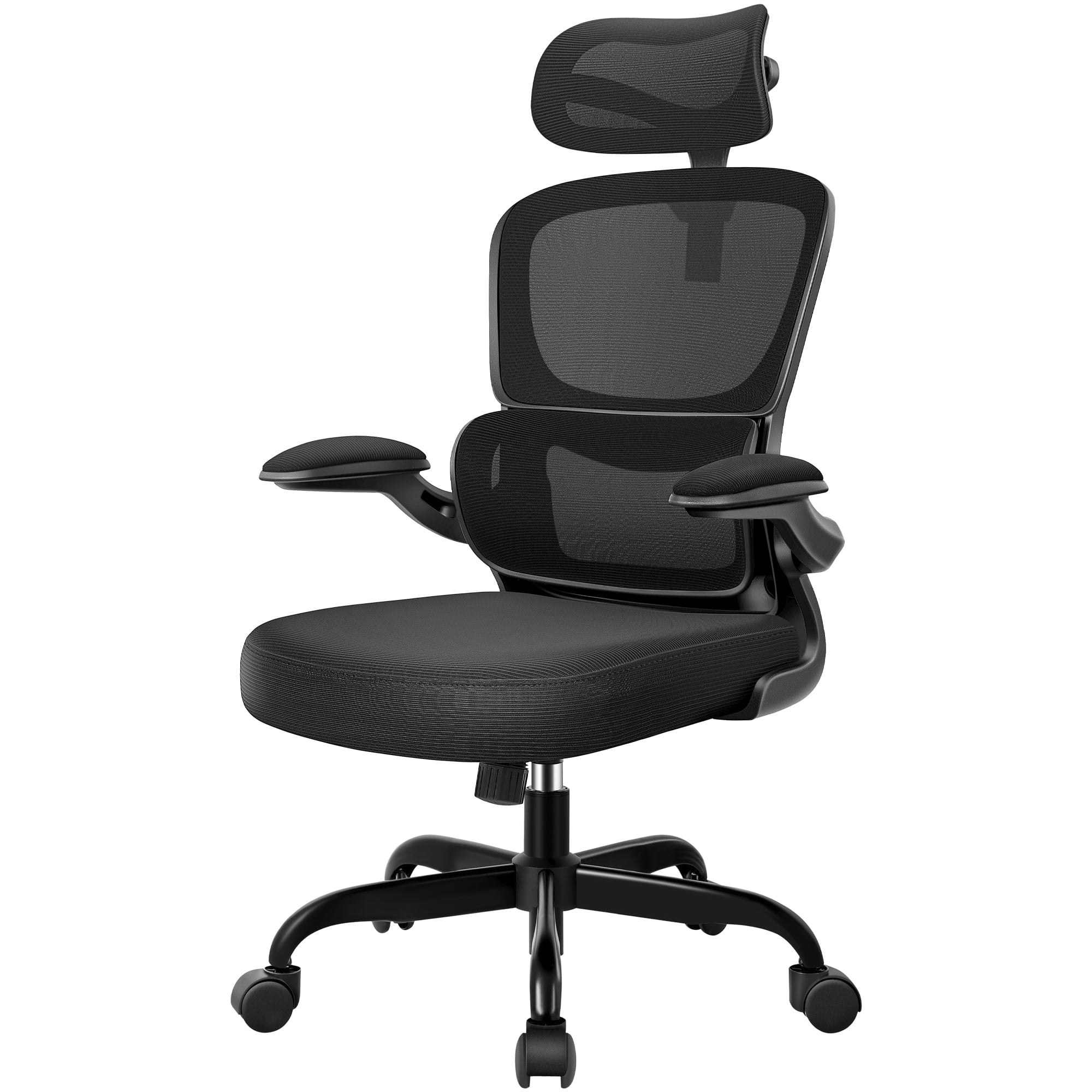 Coolhut Ergonomic Office Chair, High Back Mesh Chair with Lumbar