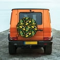 thumbnail image 6 of Lsque Happy St. Patrick's Day Pattern Tire Covers - Tough Tire Wheel Protector for Truck, SUV, Trailer, Camper, RV-17 inch, 6 of 6