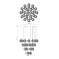 thumbnail image 6 of MP321230PN-Alora Lighting-Marni - 155W 30 LED Pendant-4.75 Inches Tall and 25.63 Inches Wide-Polished Nickel Finish, 6 of 7