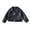 Black, variant on Girls PU Leather Moto Jacket Soft Faux Leather Cropped with Notched Collar Coat Biker Jacket for Toddler to Kids (Coffee, 8-9 Years)