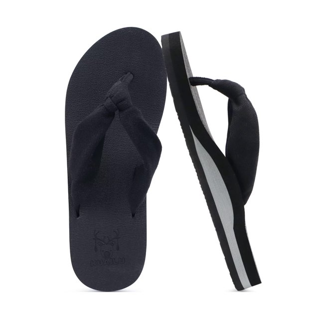 Colchoneta de yoga KuaiLu para mujer con soporte para el arco, color negro, talla 10