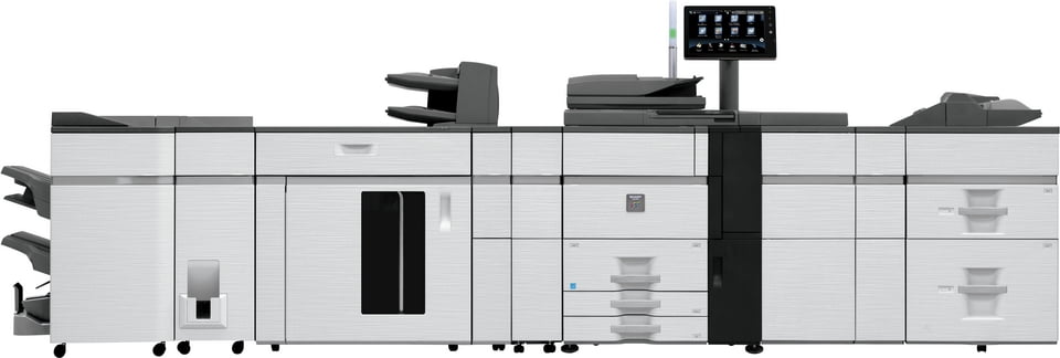 Restored Sharp MX-6500N Production Color Laser Multifunction Copier ...