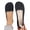 01#Black, variant on Women Breathable Knit Fabric Slip On Flats Scalloped Edge Round Toe Soft Flexible Non Slip Casual Walking Shoes