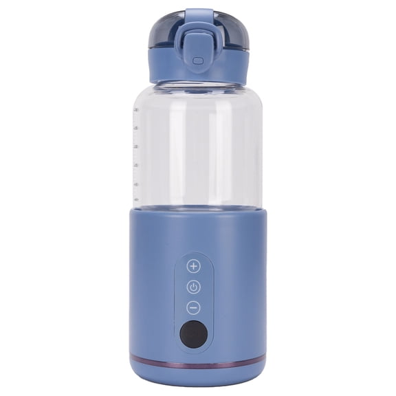 Portable Baby Bottle Warmer Smart Milk Heater with LCD Display Real Time Temperature Control Fast Heating Travel Thermostatic Cup For Breastmilk Formula 300ml 10.1 oz