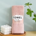 thumbnail image 4 of DPTALR Velvet Towels Thickened Striped Absorbent Towels Color Striped Face Towels, 4 of 4