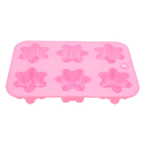 WASHWEPE Creativo De Silicona Rosa Para Jabón Y Velas Con Único