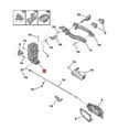 thumbnail image 3 of Car Door Lock Block Assembly Improved Safety Long Lasting Metal for 307 Sedan 2004-2011, 3 of 7