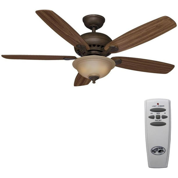 Hampton Bay Southwind 52 In Led Indoor Venetian Bronze Ceiling Fan With Light Kit And Remote Control New Open Box Com Venetian Bronze Ceiling Fan, Ceiling Fan Remote Replacement Hampton Bay
