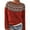 Red, variant on fheaev Sweaters for Women Plus Size Vintage Long Sleeve Crewneck Knitted Sweater Graphic Print Sweater Casual Loose Fit Pullover Top Fall Fashion Outfits Basic Clothes