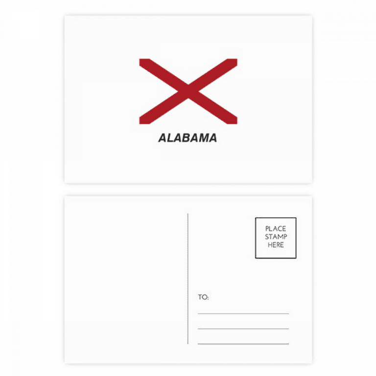 Alabama Flag Boxed Note Cards Alabama Flag Boxed Note Cards