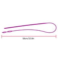 thumbnail image 2 of Enhebrador de cordón de plástico de 9 piezas Accesorios de kit de enhebrador de hilo de repuesto flexible Noticed HA8293-00B, 2 of 6
