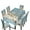 Beach Seashell Conch Wood, variant on Xoenoiee Deer Hunting Camo Pattern 5 Pcs Tablecloth and Chair Covers Set Stretch Washable Table Cover and Seat Protector Slipcovers for Dining Room Kitchen Party (Rectangle, 82 x 55 Inch)