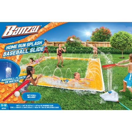 14FT X 14FT HOMERUN SPLASH BASEBALL SLIDE