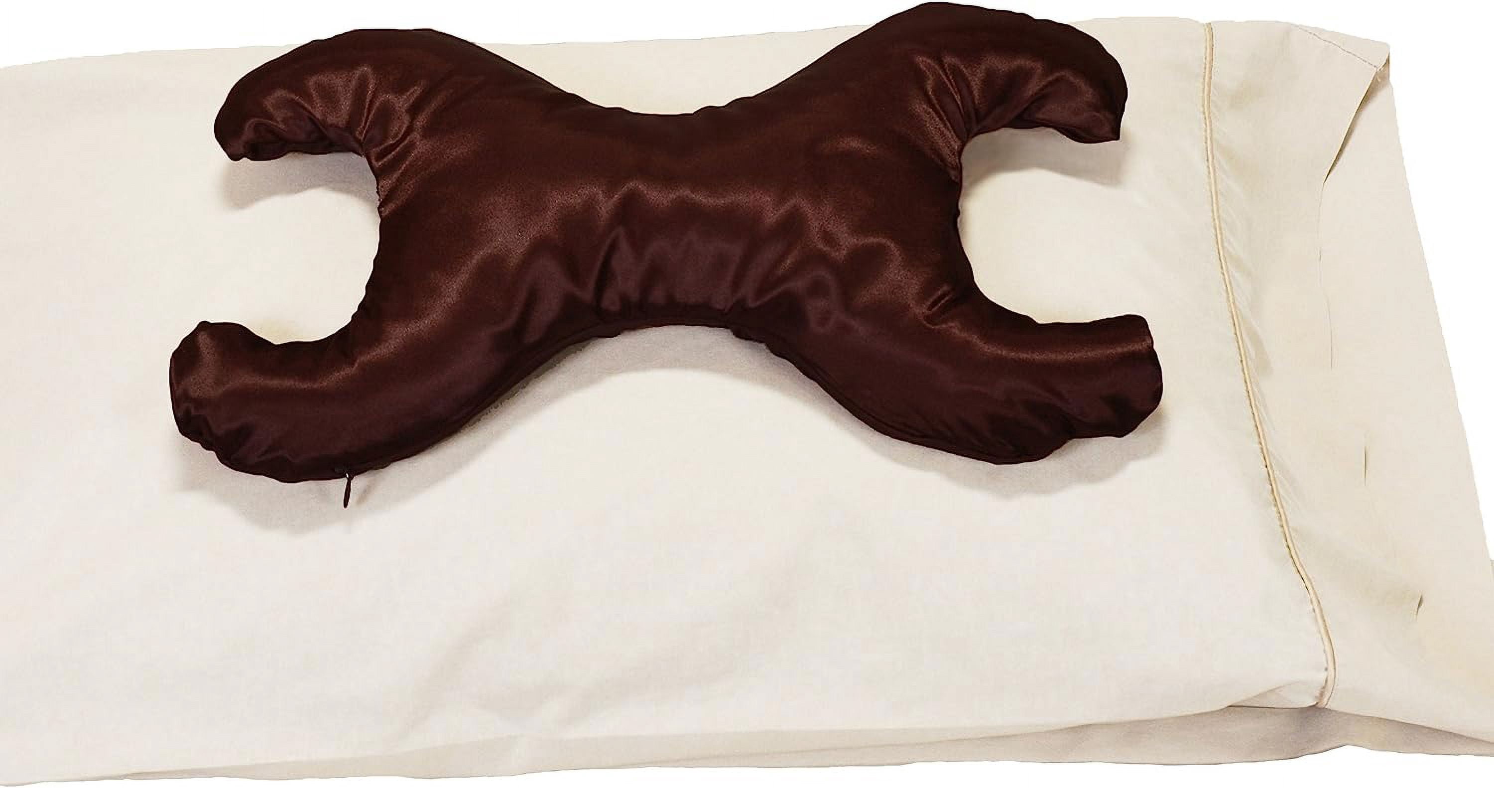 Original Save My Face LPPSATCHOC La Petite Pillow - Satin- Chocolate