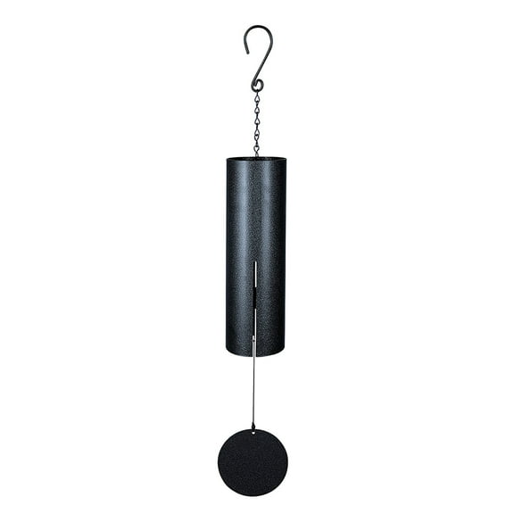 Carson Home Accents Signature Series 36" Cylinder Bell Outdoor Windchime, Blue