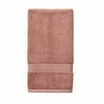 thumbnail image 4 of (2 pack) Better Homes & Gardens Signature Soft Solid Cotton Hand Towel, Old Rose, 4 of 16