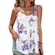 thumbnail image 1 of Top sin mangas con cuello redondo, estampado a la moda, informal, transpirable, para mujer, camisa sin mangas de verano para uso diario, 1 of 4